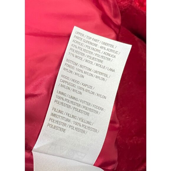 Dennis Basso Mixed Media Quilted Jacket with Hood Red Size 1X Winter Coat - Picture 3 of 8